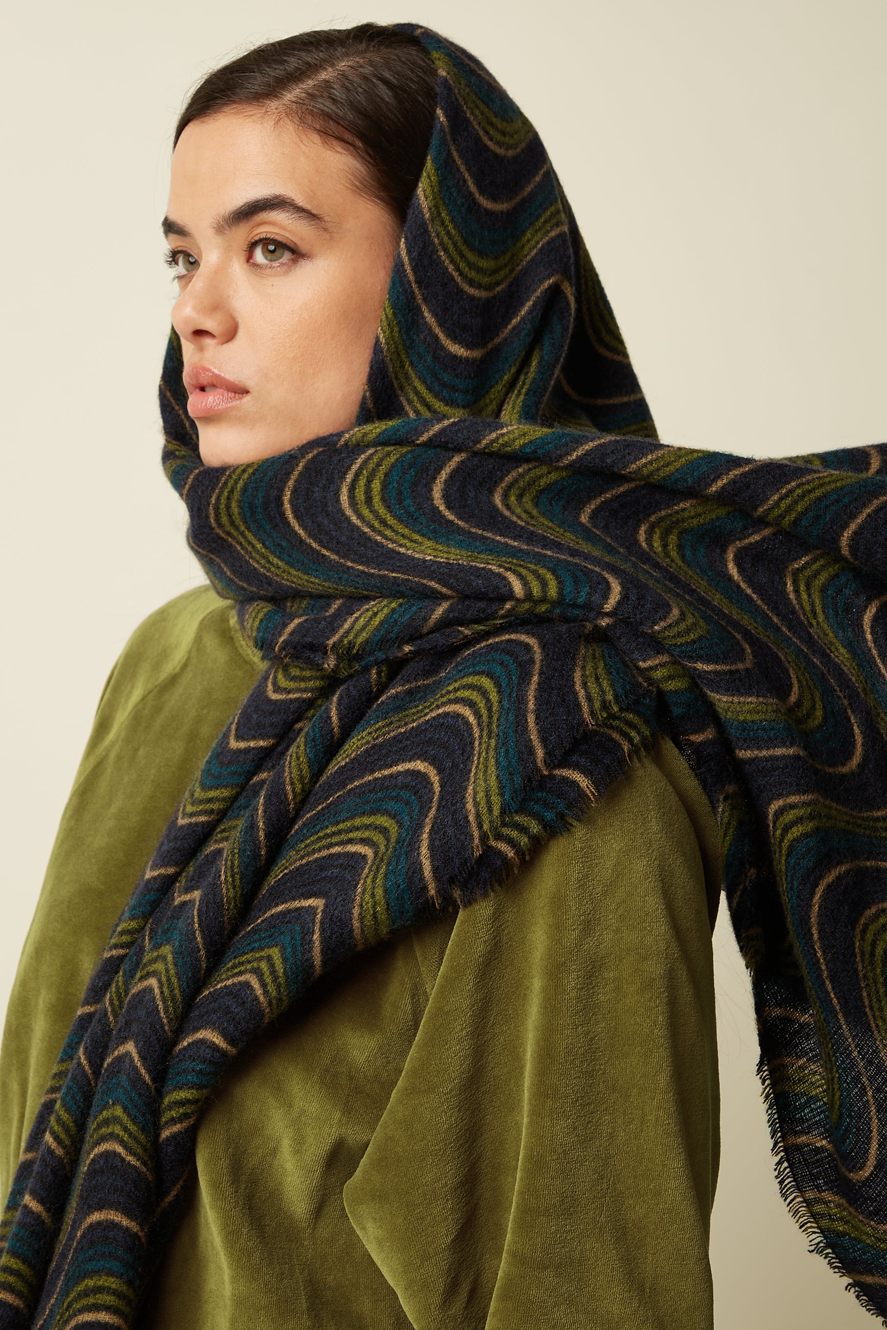 Jefferson Scarf - Evening Blue