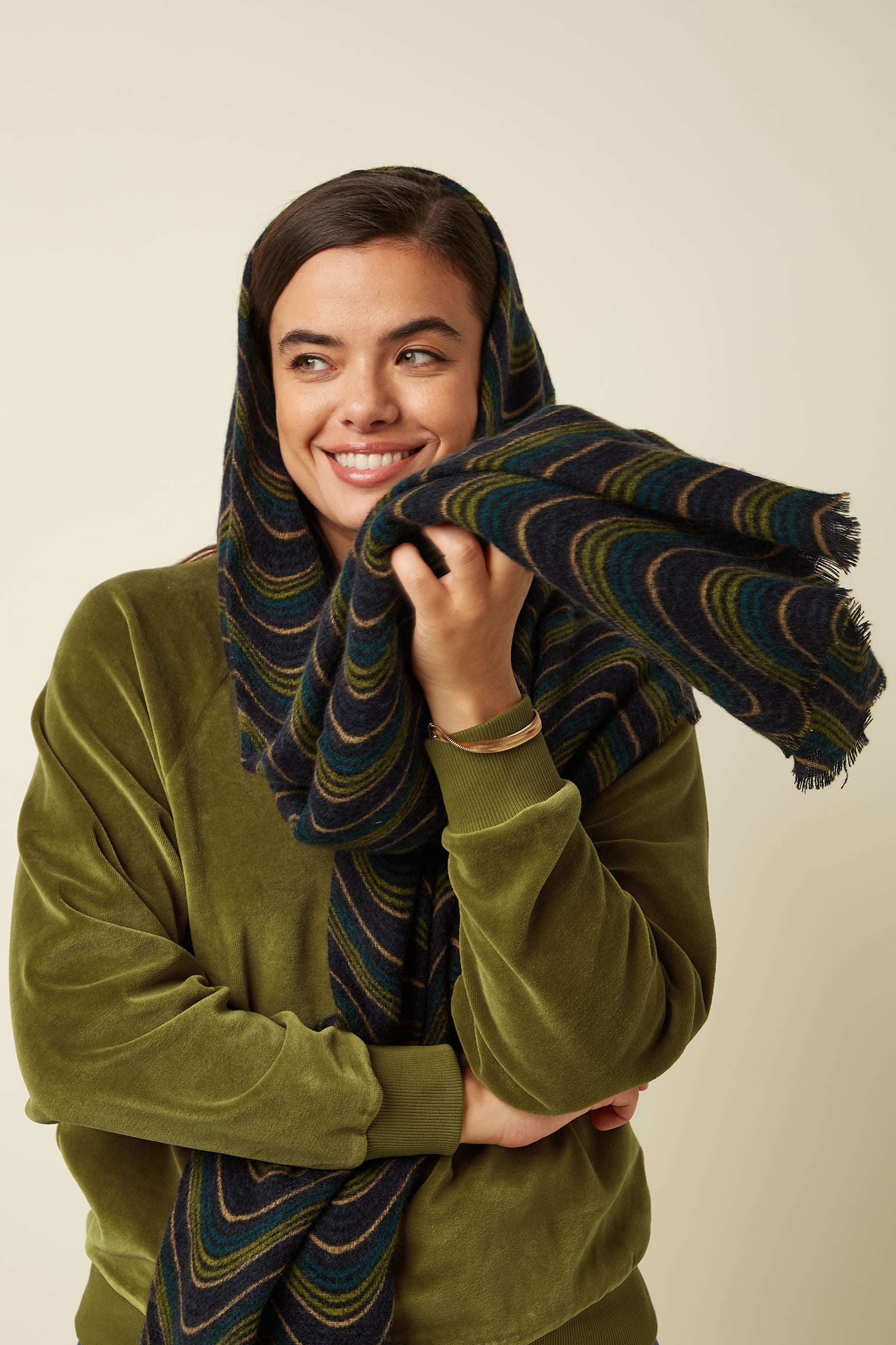 Jefferson Scarf - Evening Blue