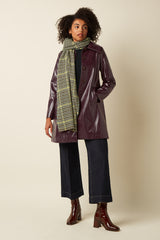 Houndstooth Scarf - Spruced Green