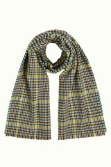 Houndstooth Scarf - Spruced Green