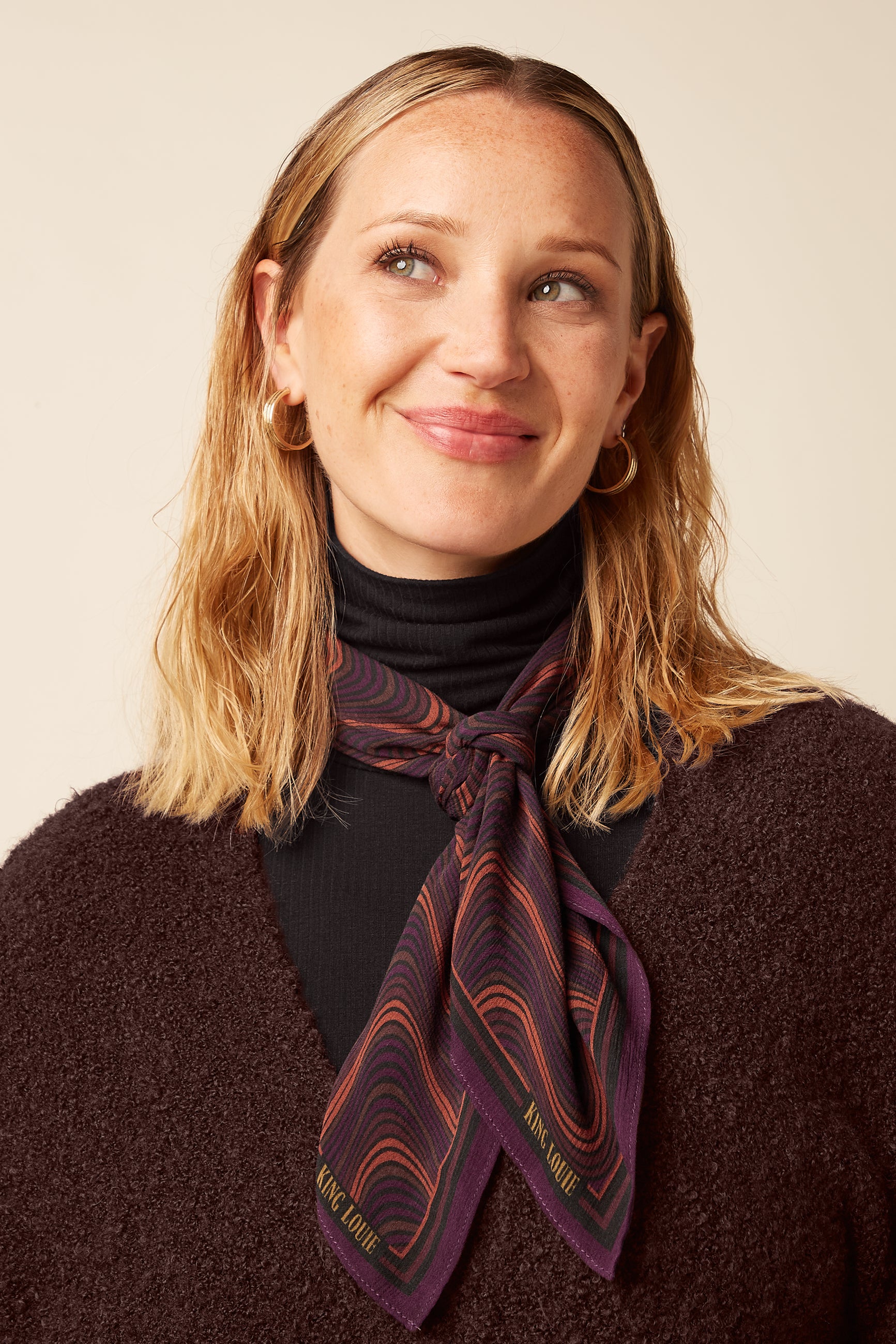 Jefferson Scarf - Porto Red