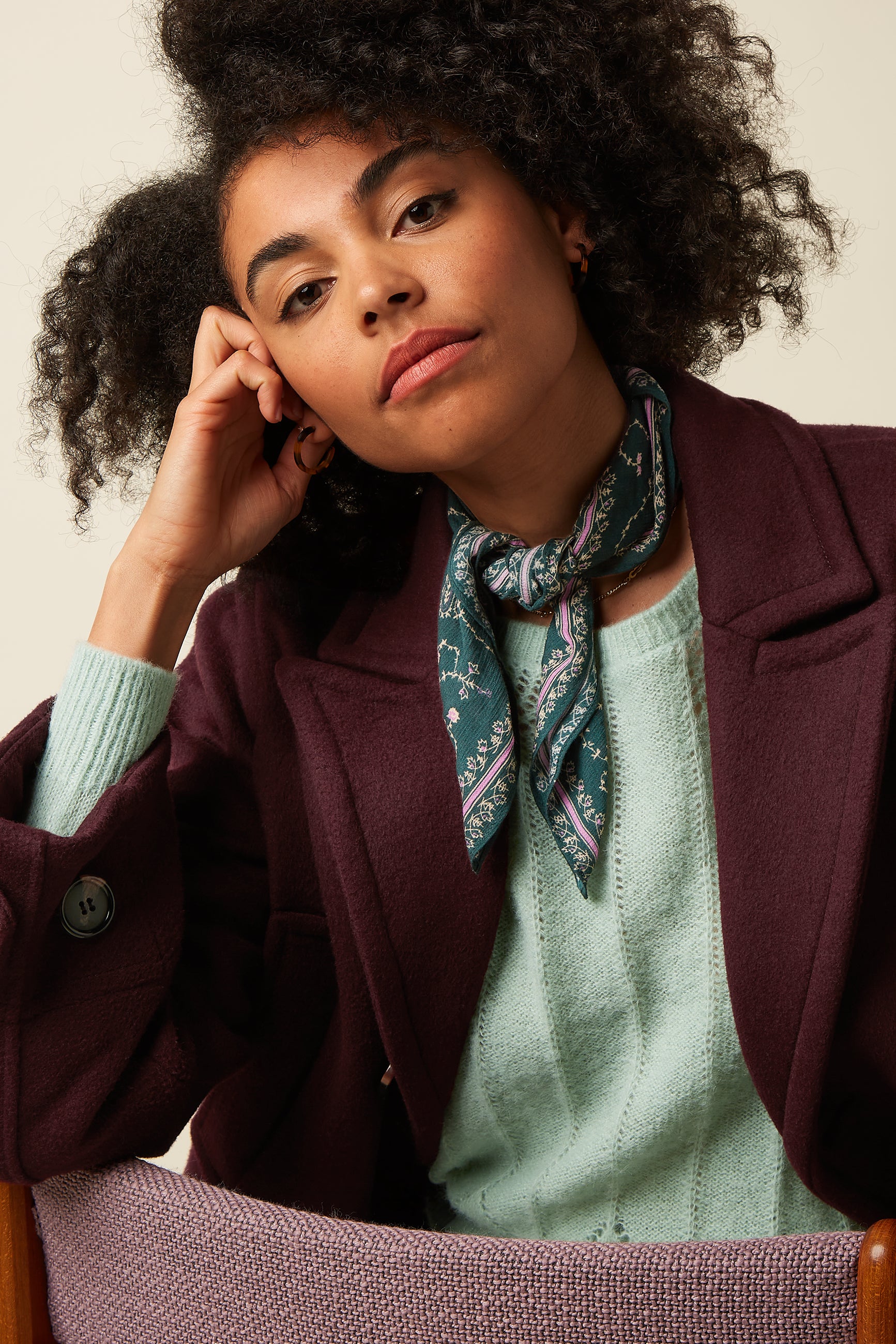 Scarf Cash - Pine Green