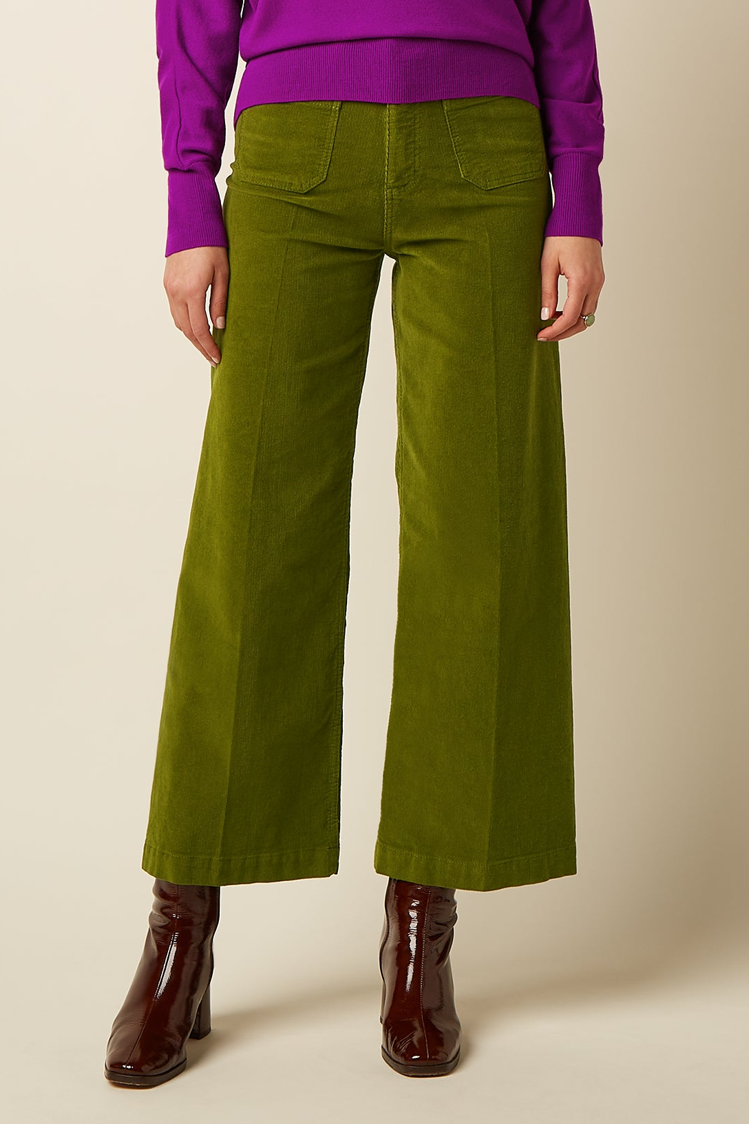 Paige Pocket Pants Baby Cord