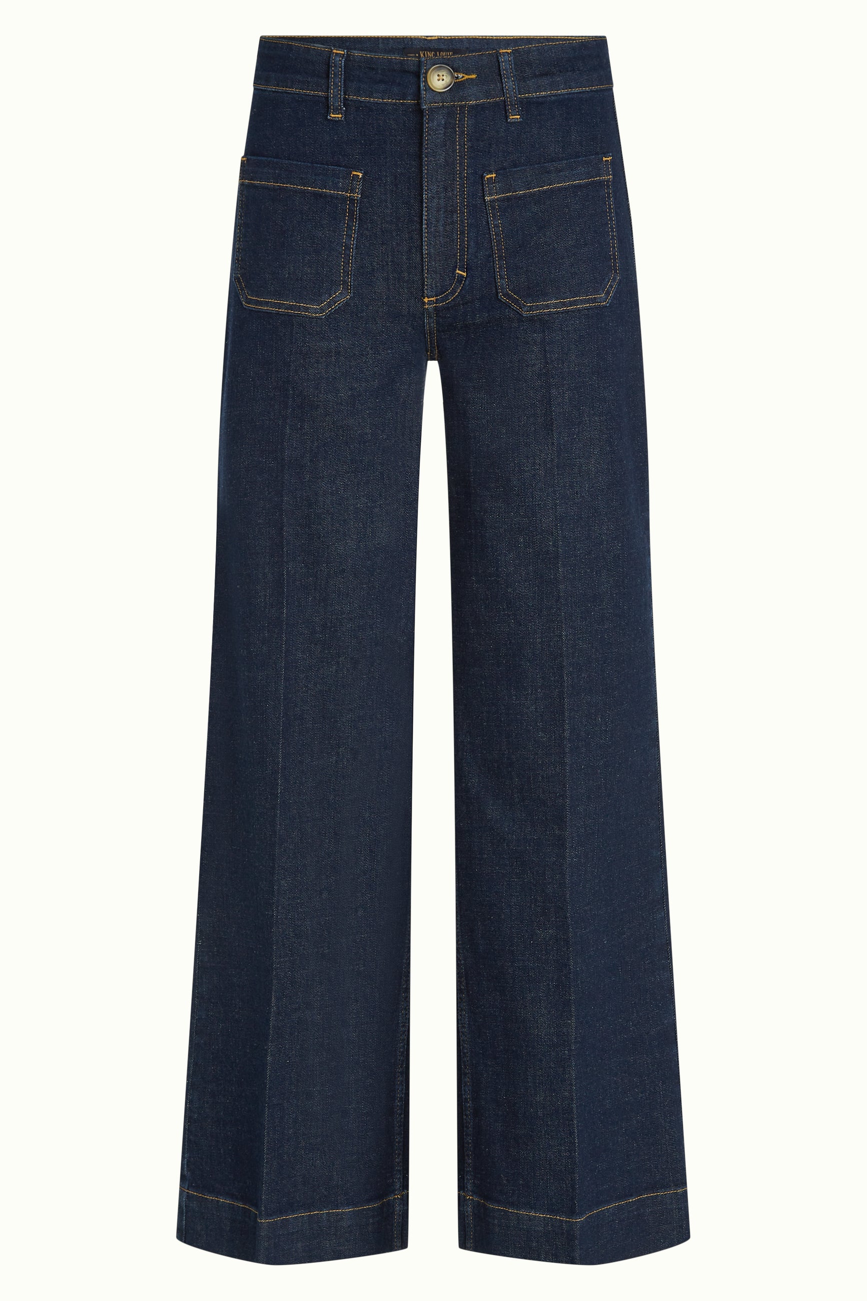 Paige Pocket Pants Muse Denim - Rock Blue