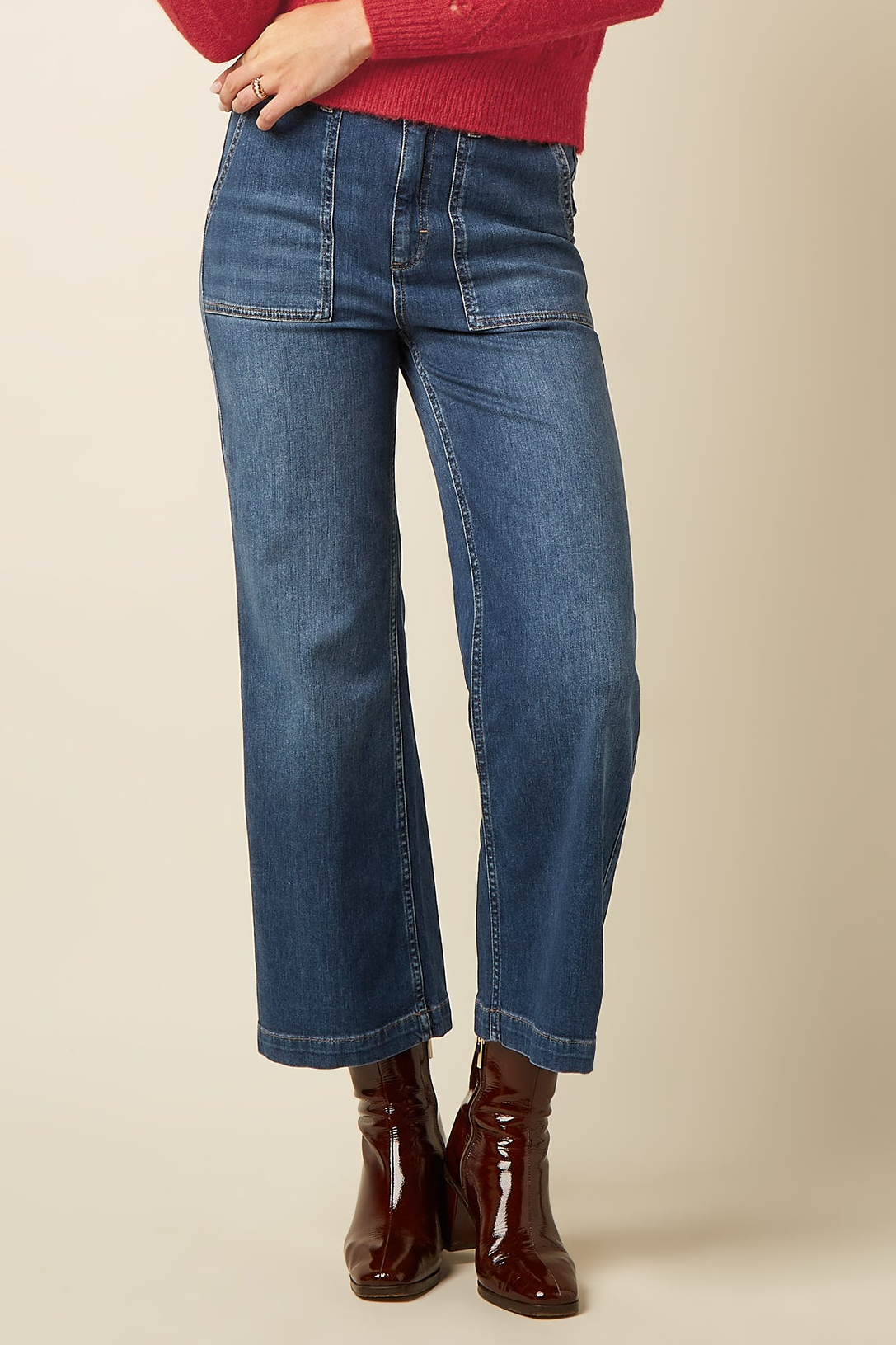 Debra Pants Onyx Denim Washed
