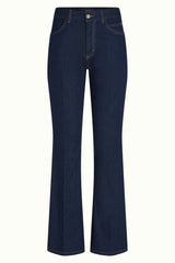 Tammy Flare Pants Onyx Denim - Deep Blue