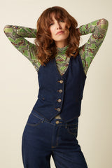 Gilet Onyx Denim - Deep Blue