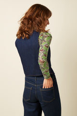 Gilet Onyx Denim - Deep Blue