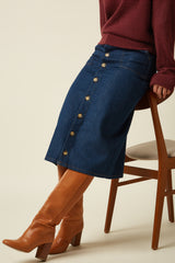 Dana Skirt Soul Denim - Denim Blue