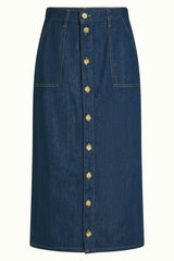Dana Skirt Soul Denim - Denim Blue