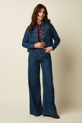 Pearl Jacket Soul Denim - Denim Blue