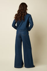 Pearl Jacket Soul Denim - Denim Blue