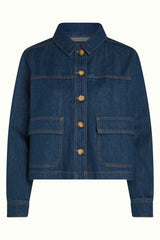Pearl Jacket Soul Denim - Denim Blue