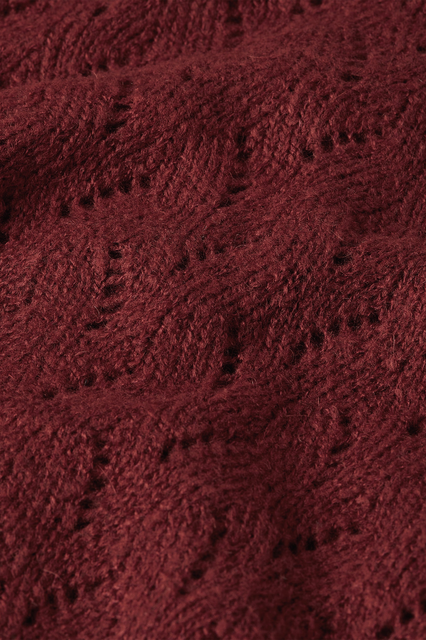 Cardi Raglan Farfalle - Henna Red