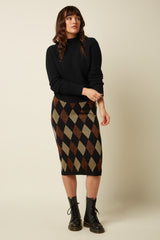 Midi Skirt Glim - Black