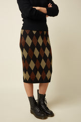 Midi Skirt Glim - Black