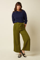 Zira Knit Top Bonheur - Evening Blue