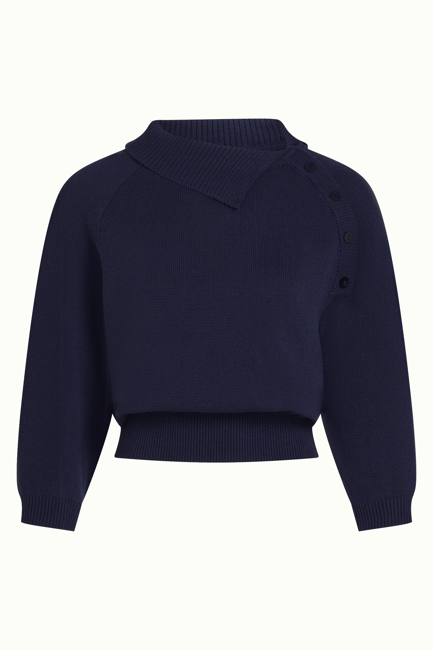 Zira Knit Top Bonheur - Evening Blue
