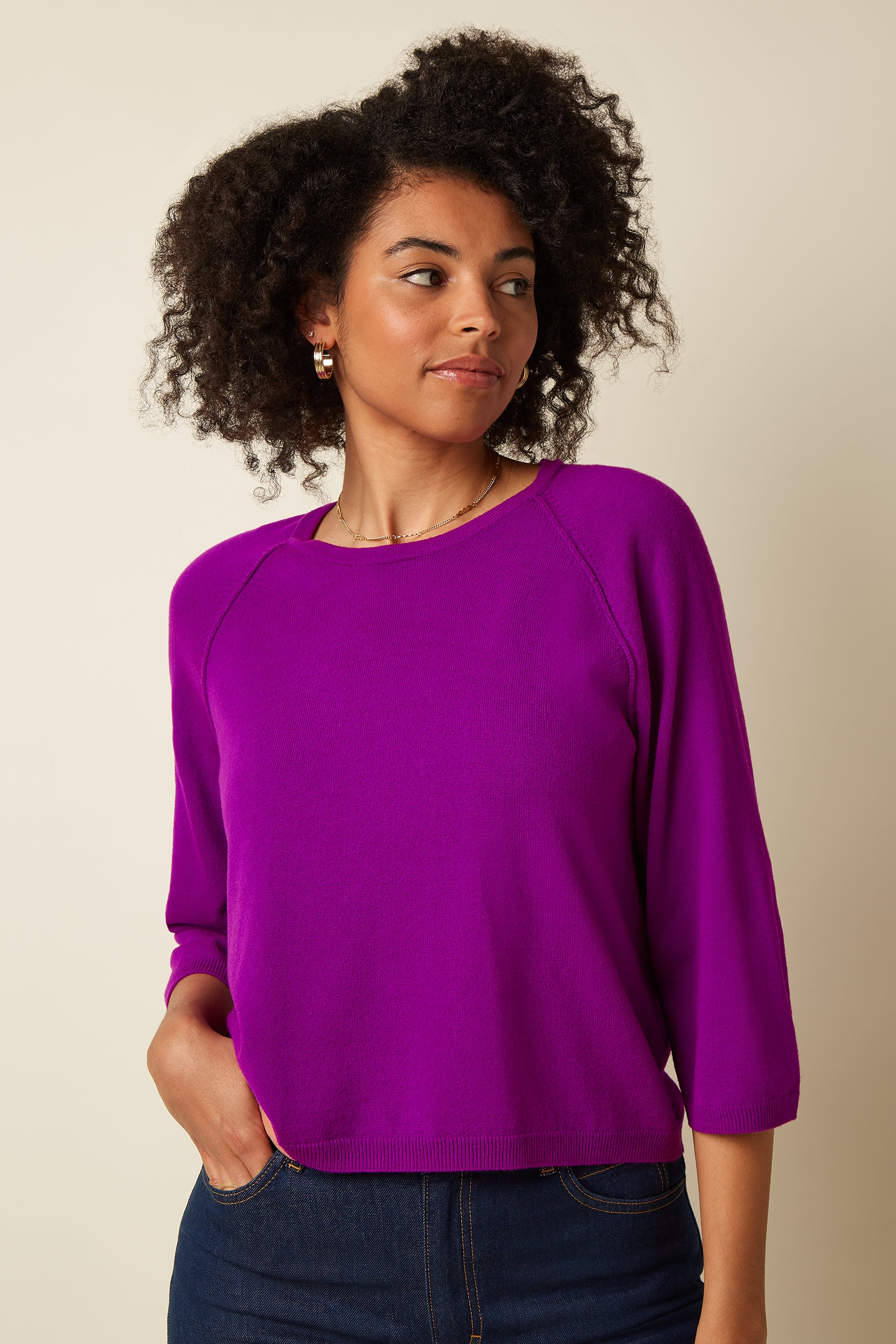 Anya Top Bonne - Violet Pink