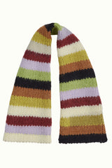 Campo Knit Stripe Scarf - Multi Color