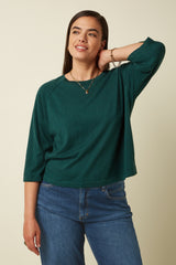 Anya Top Cocoon - Pine Green