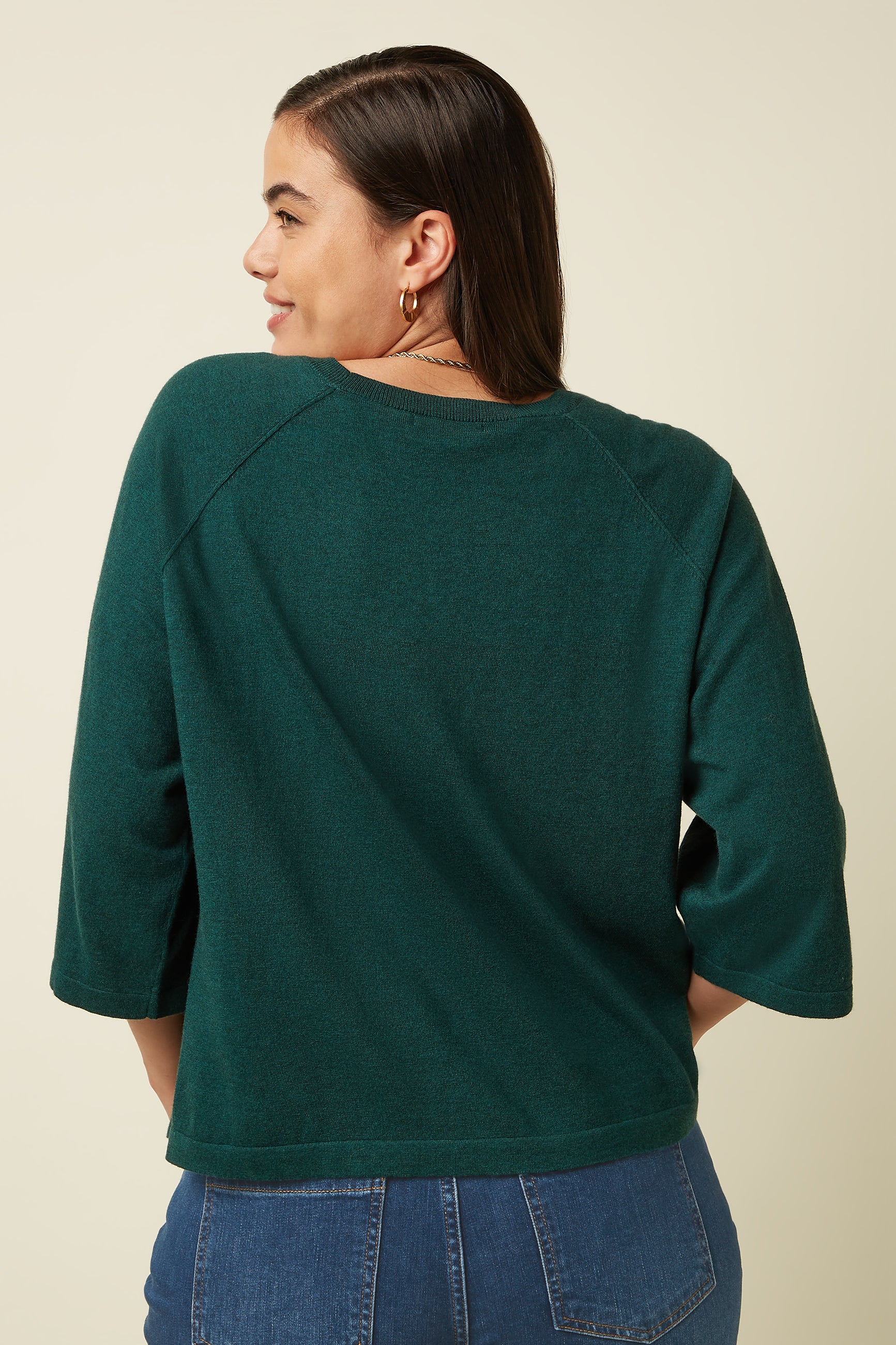 Anya Top Cocoon - Pine Green