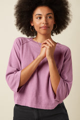 Anya Top Cocoon - Crocus Lilac