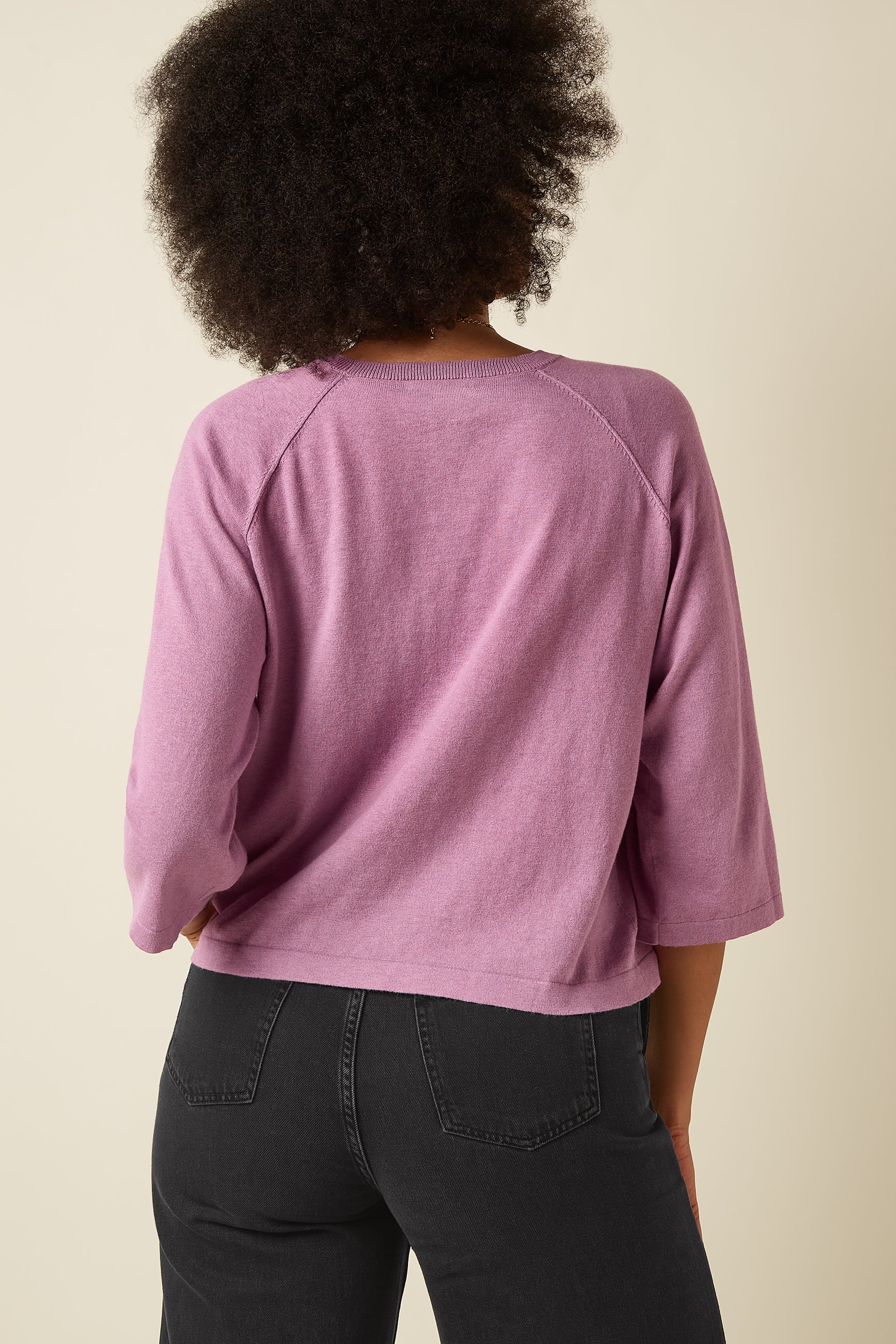 Anya Top Cocoon - Crocus Lilac