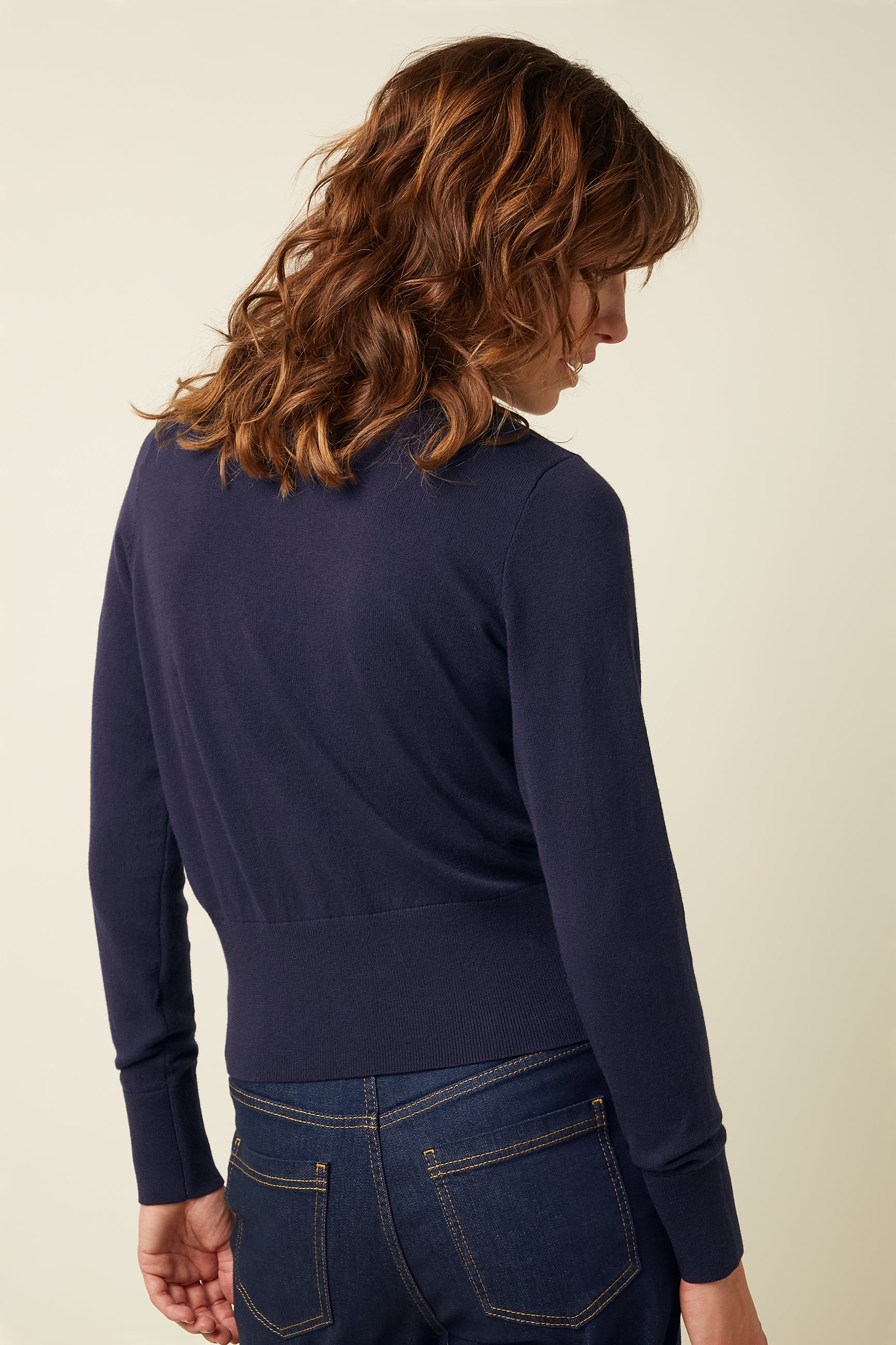 Nilde Top Fume - Evening Blue