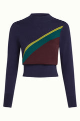 Nilde Top Fume - Evening Blue