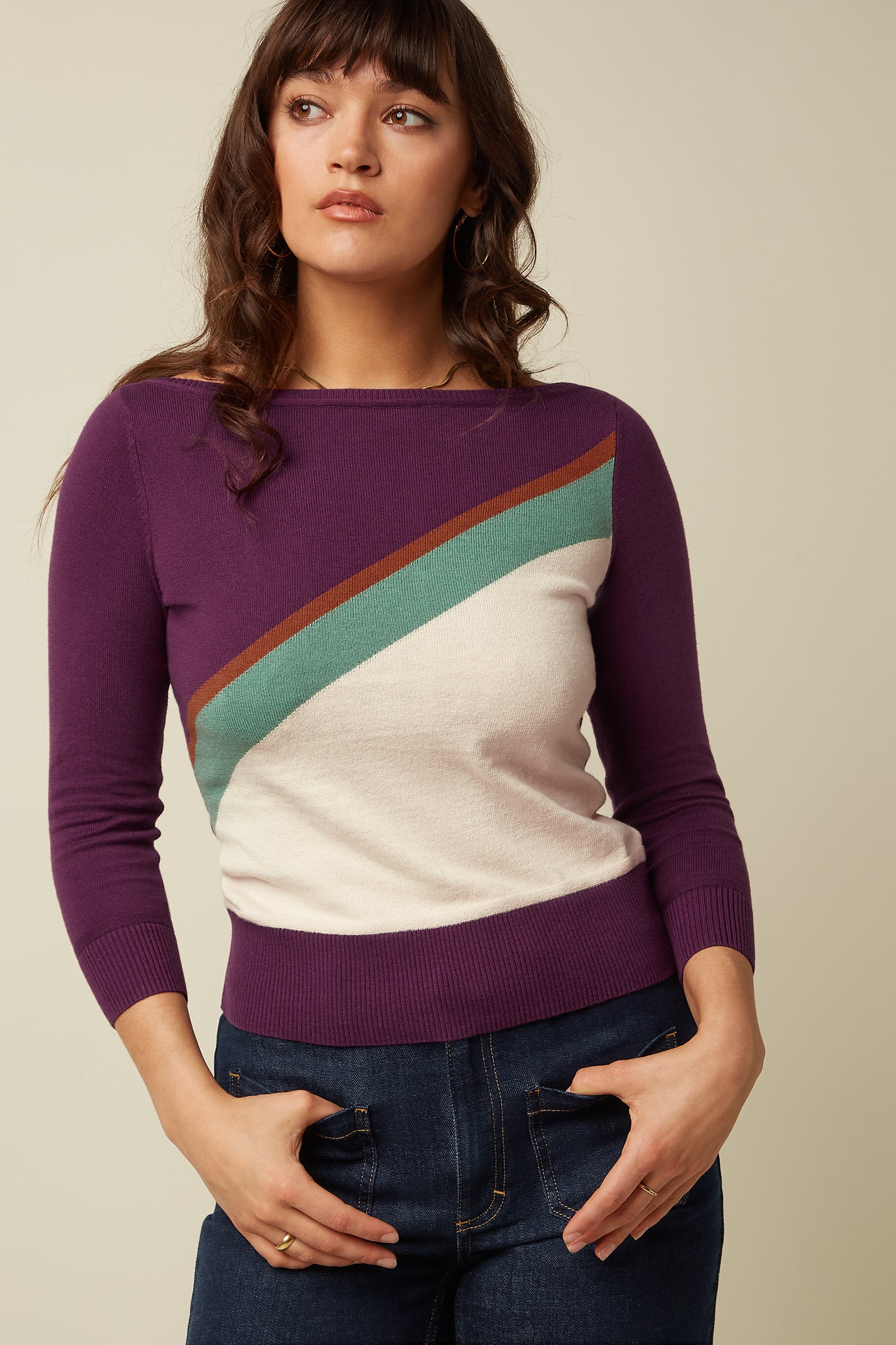Eda Top Fume - Caspia Purple