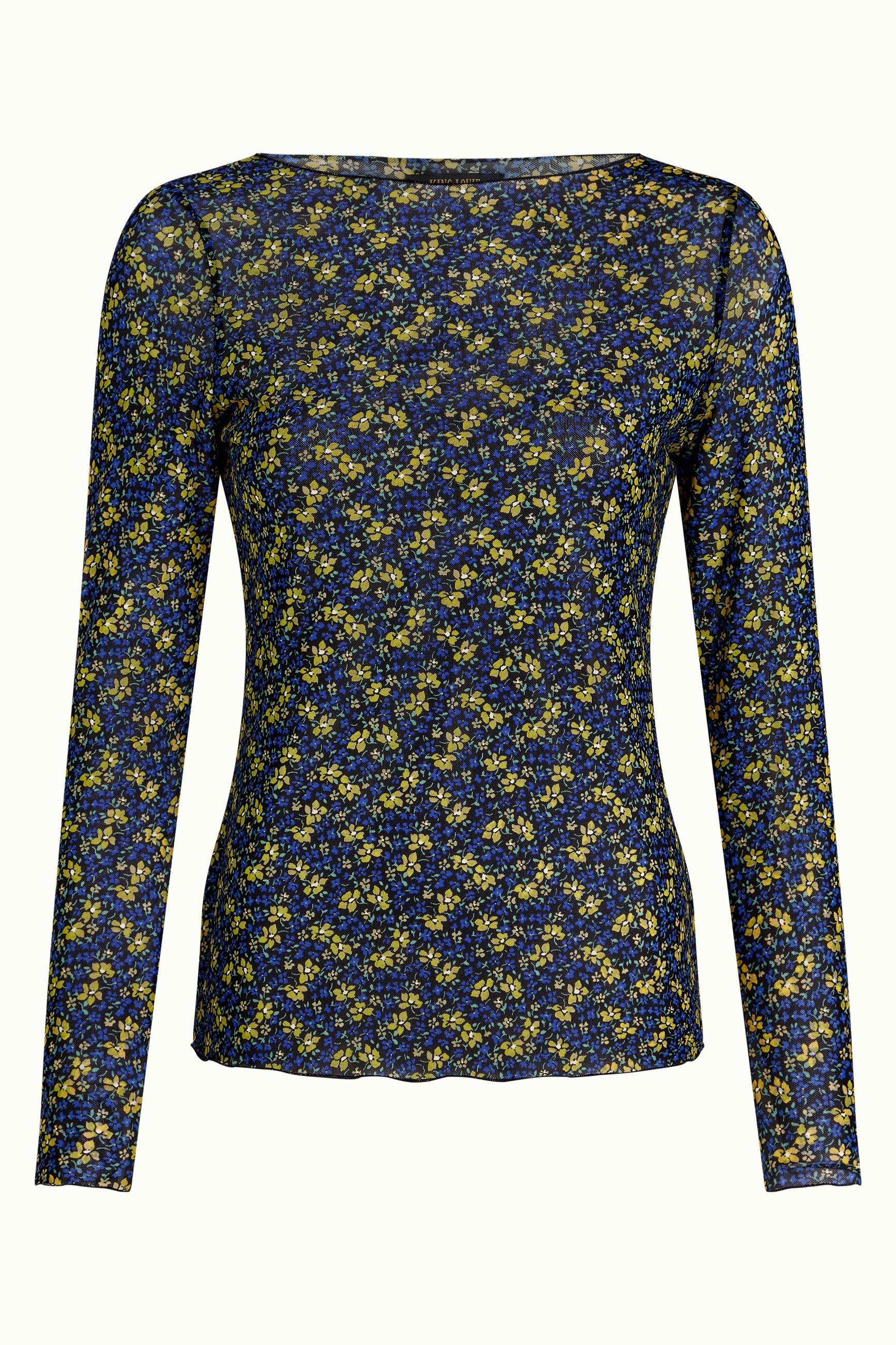 Ria Top Juniper Mesh - Black