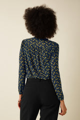 Lisa Blouse Juniper Mesh - Black