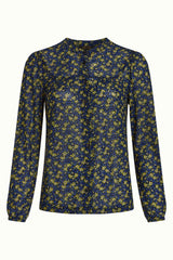 Lisa Blouse Juniper Mesh - Black