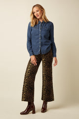 Wes Blouse Monrose - Denim Blue