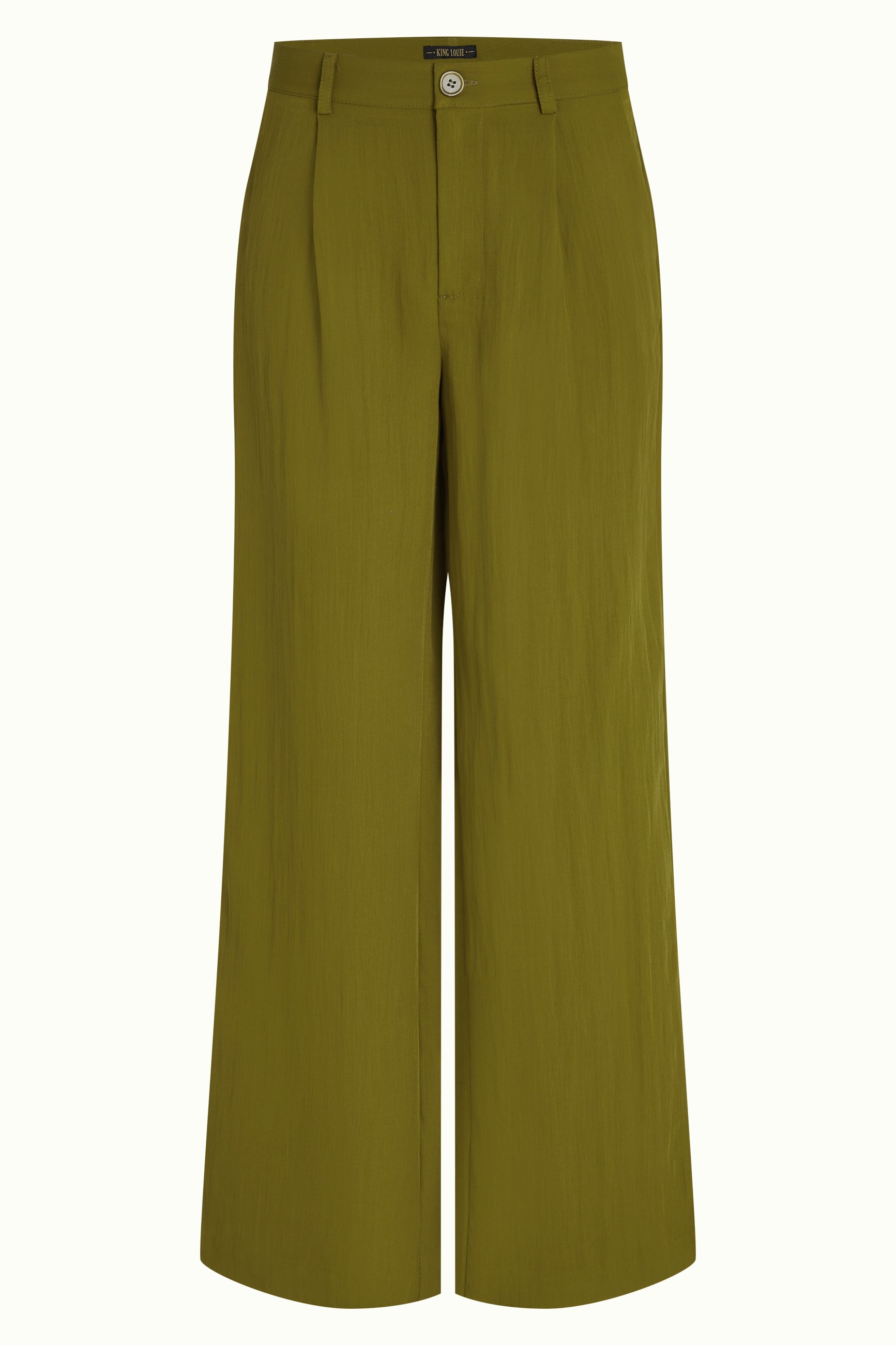 Lynn Pants Carter  - Mustard Green