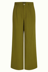Lynn Pants Carter  - Mustard Green