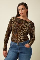Marina Top Fargo Jersey - Natural