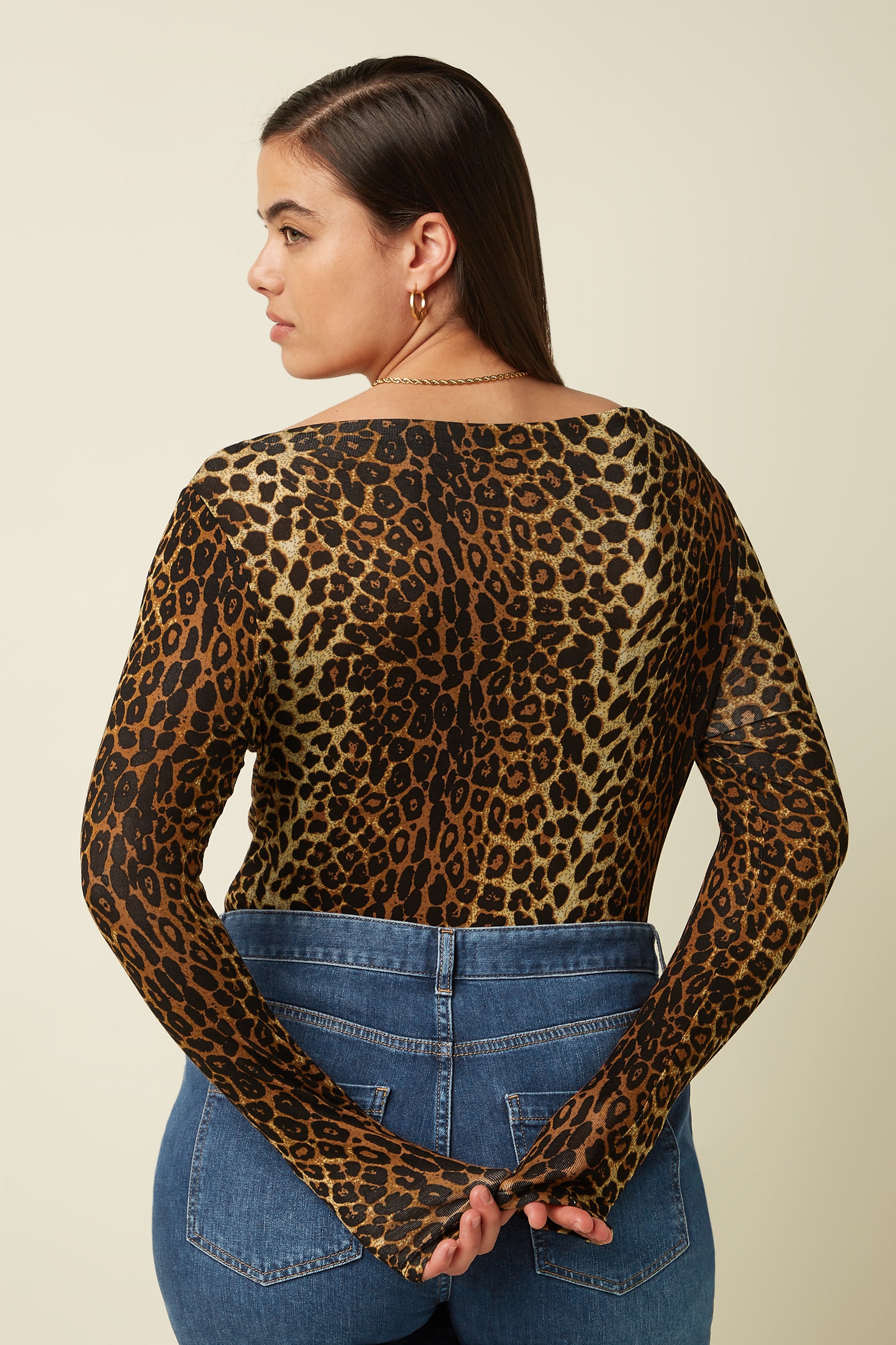Marina Top Fargo Jersey - Natural