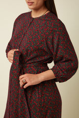 Cybil Dress Juniper - Grape Red