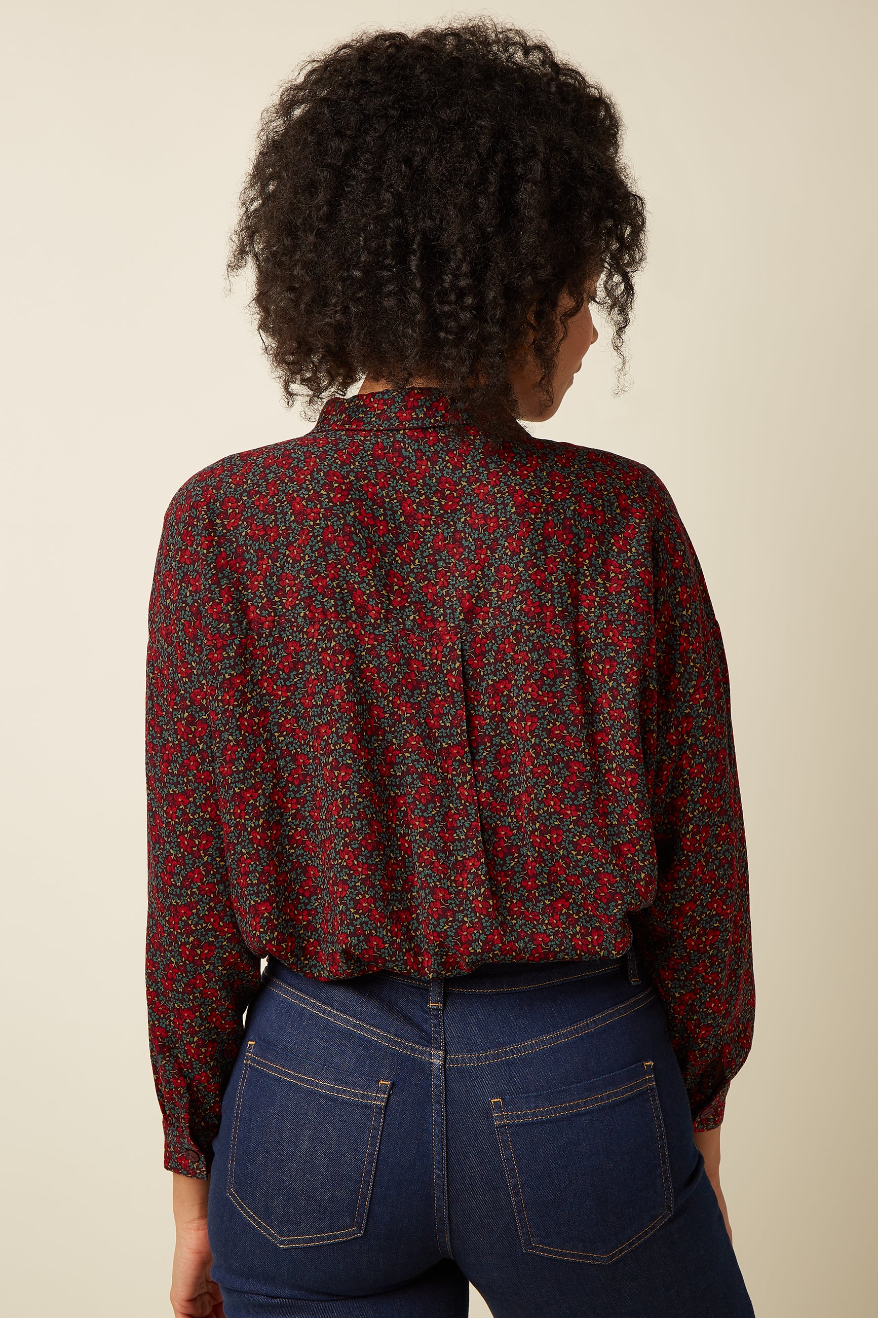 Fee Blouse Juniper - Grape Red