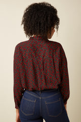 Fee Blouse Juniper - Grape Red