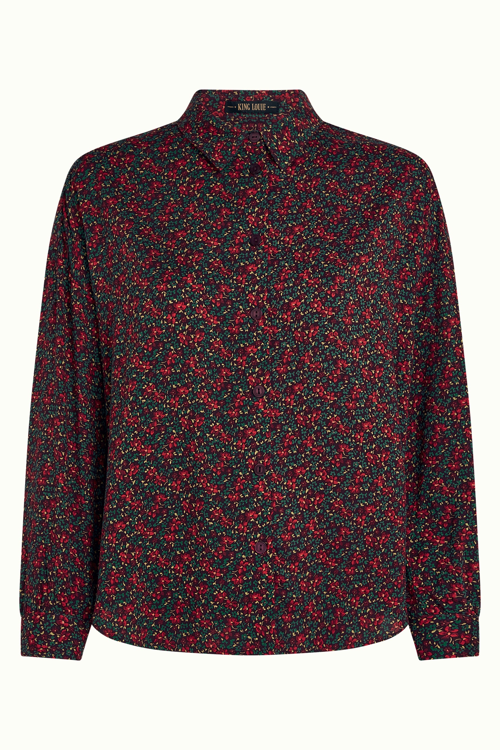 Fee Blouse Juniper - Grape Red