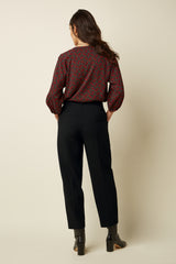 Cybil Blouse Juniper - Grape Red