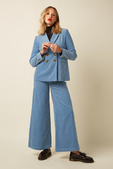 Tina Blazer Birch Cord - Lavender