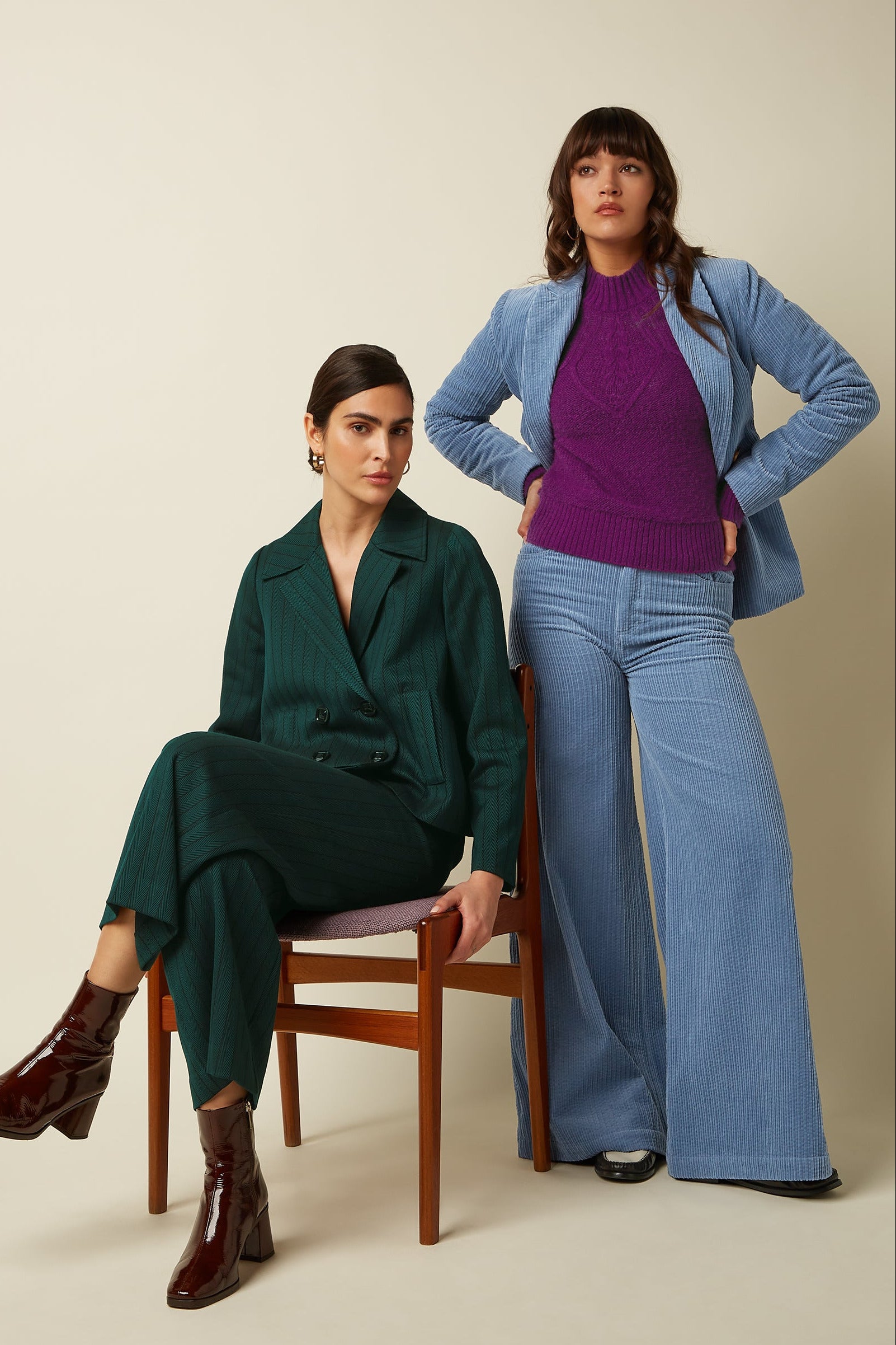 Tina Blazer Birch Cord