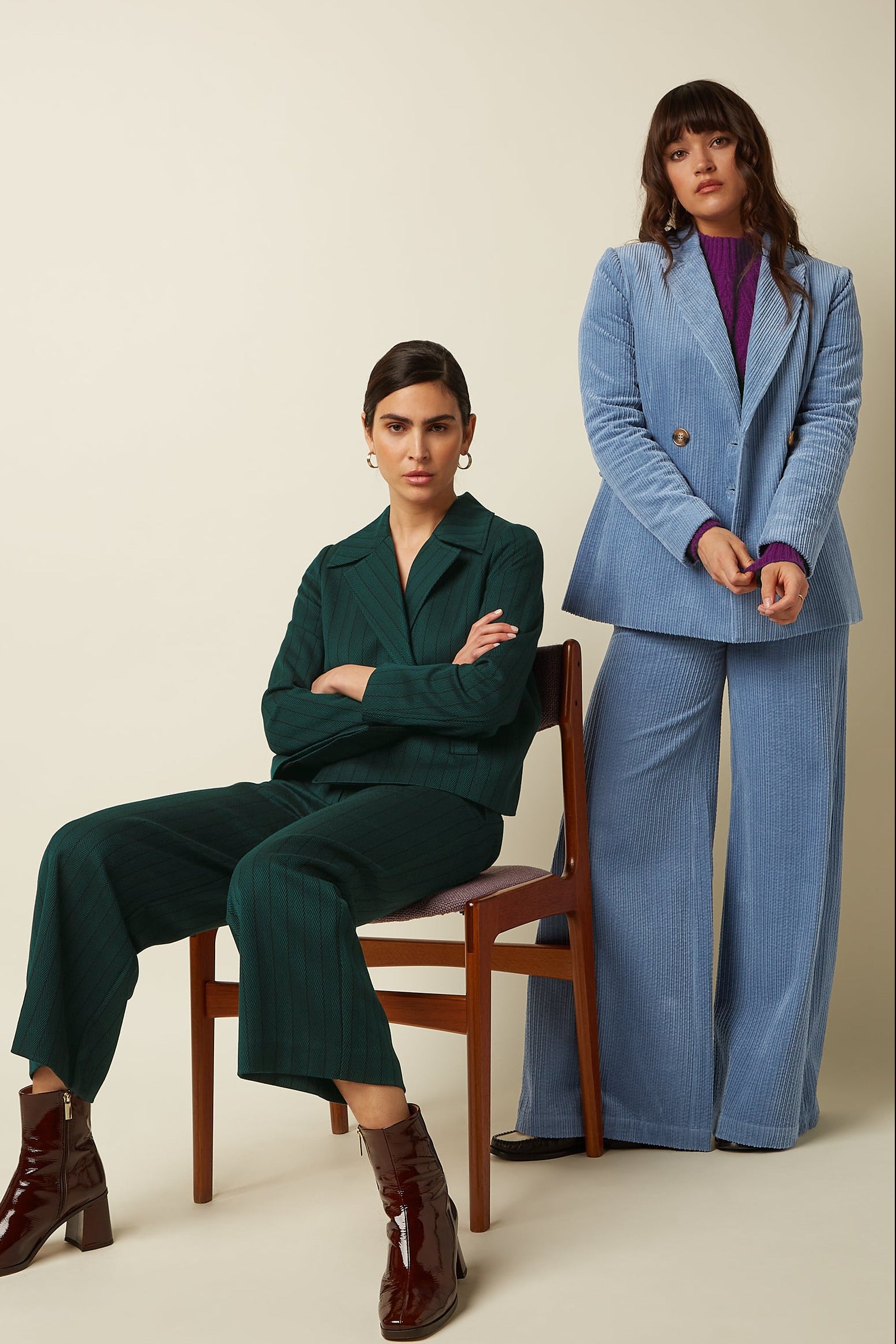 Tina Blazer Birch Cord