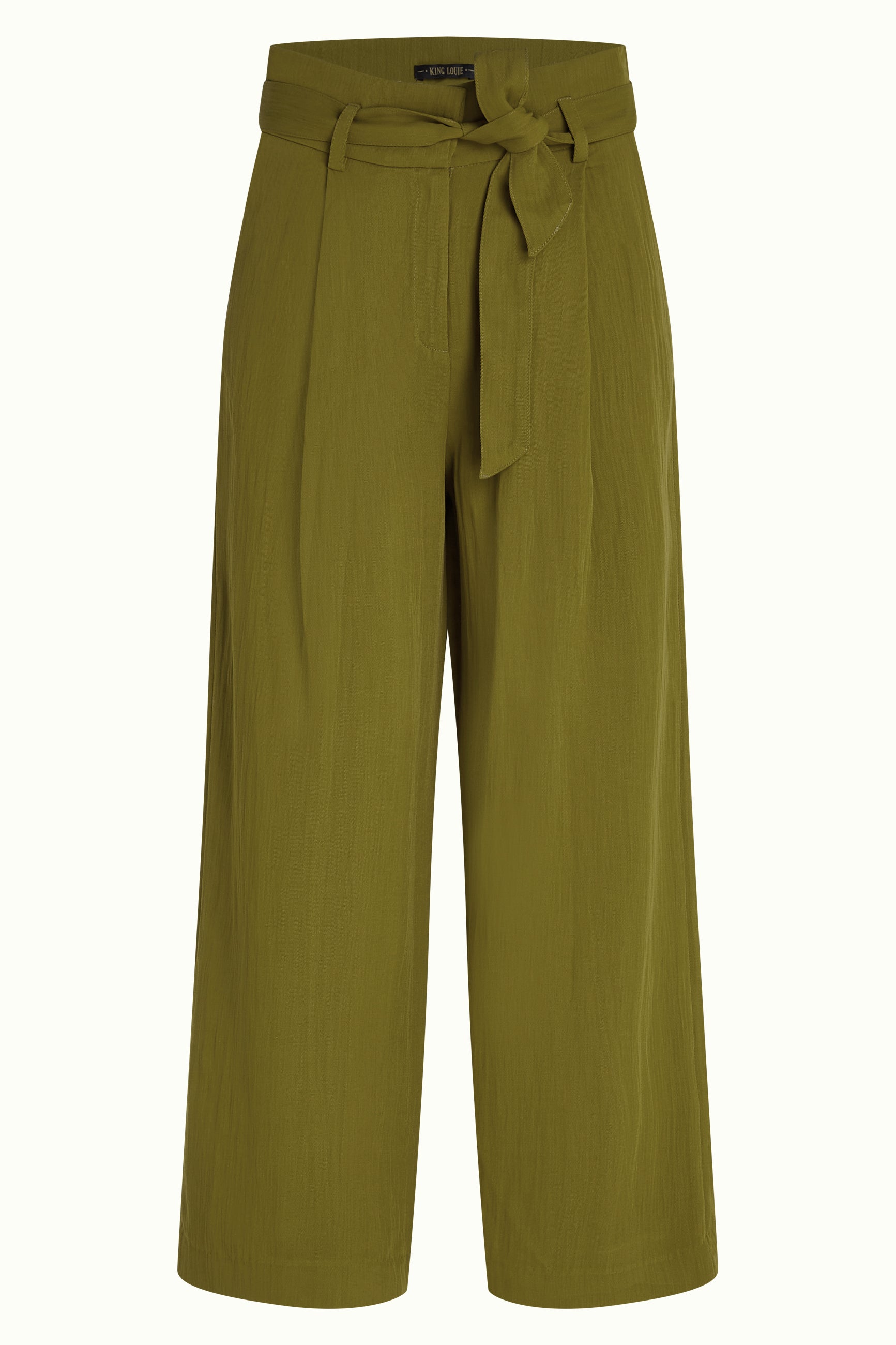 Ava Pants Carter - Mustard Green