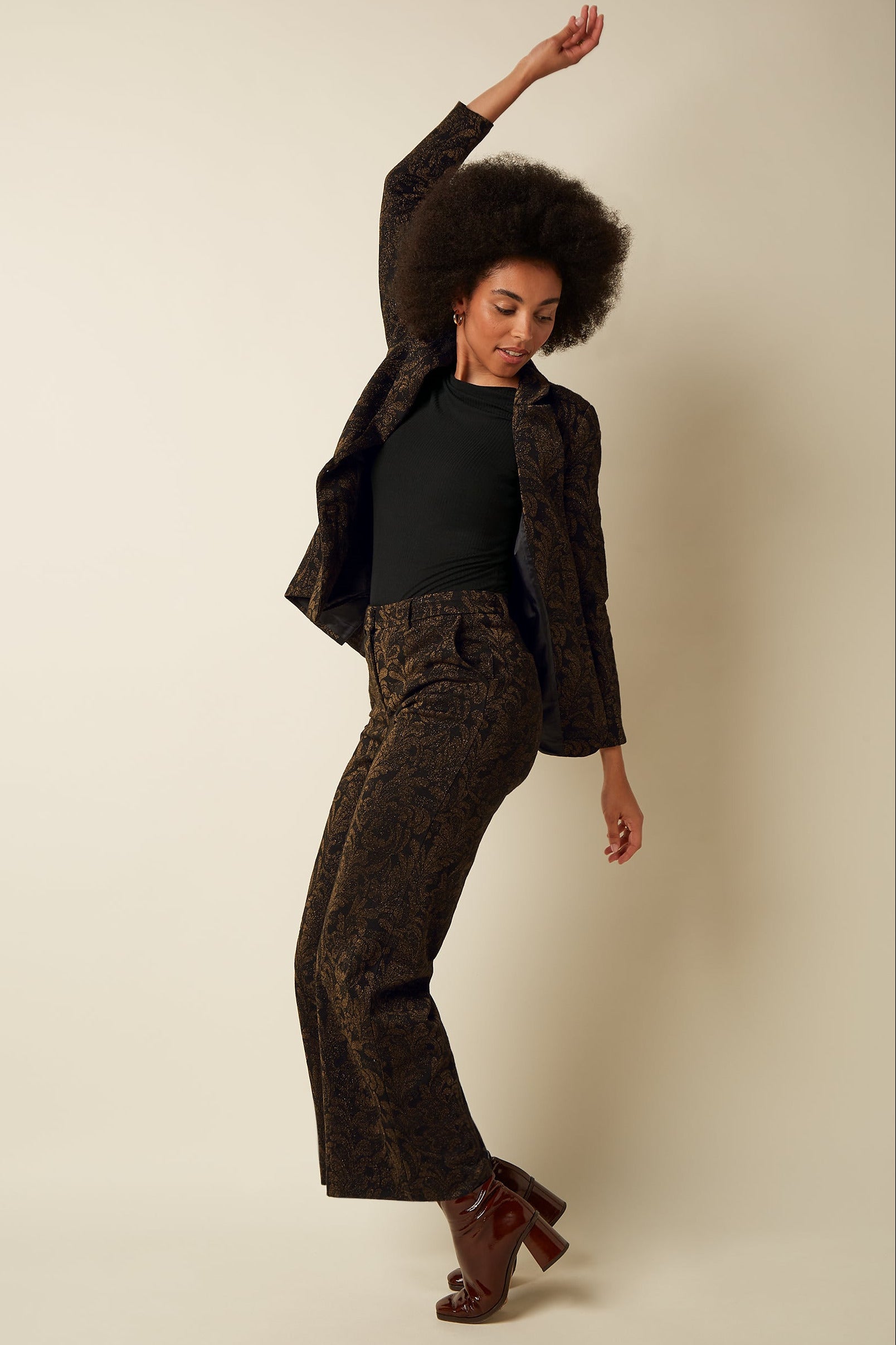 Daisy Blazer Star Jacquard