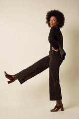 Federica Pants Star Jacquard